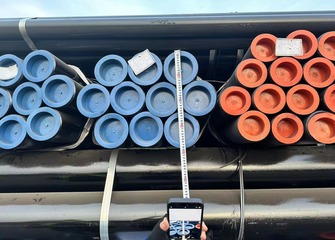 API 5L X52 PSL2 HFW Line Pipe for Egypt 5508 m of 6-Inch Pipe Coated in 3LPP and FBE